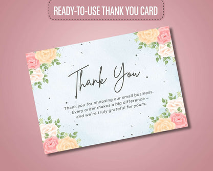 Thank you card