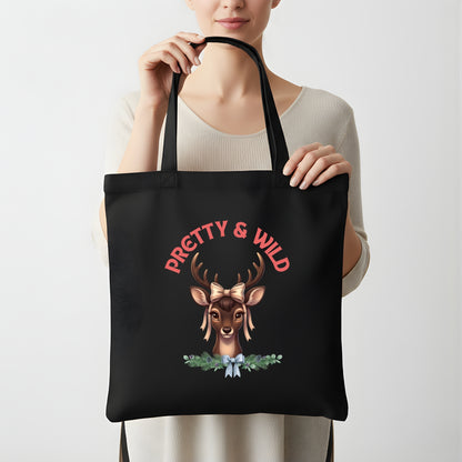 Merry Christmas Graphic Tote Bag