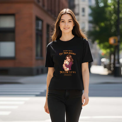Cat Mom Energy T-Shirt