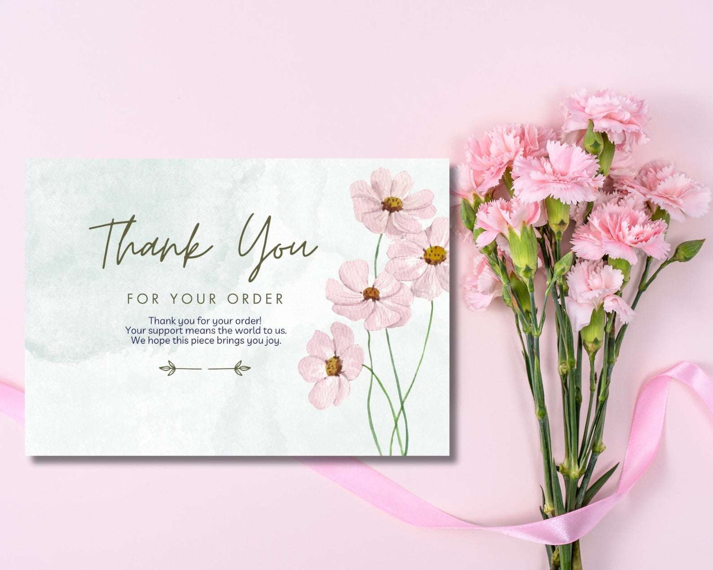 Thank you card