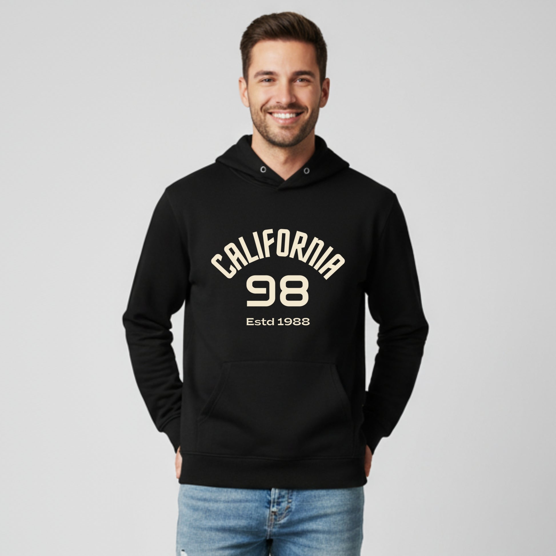 California 98 Hoodie for Men - Artisianaura
