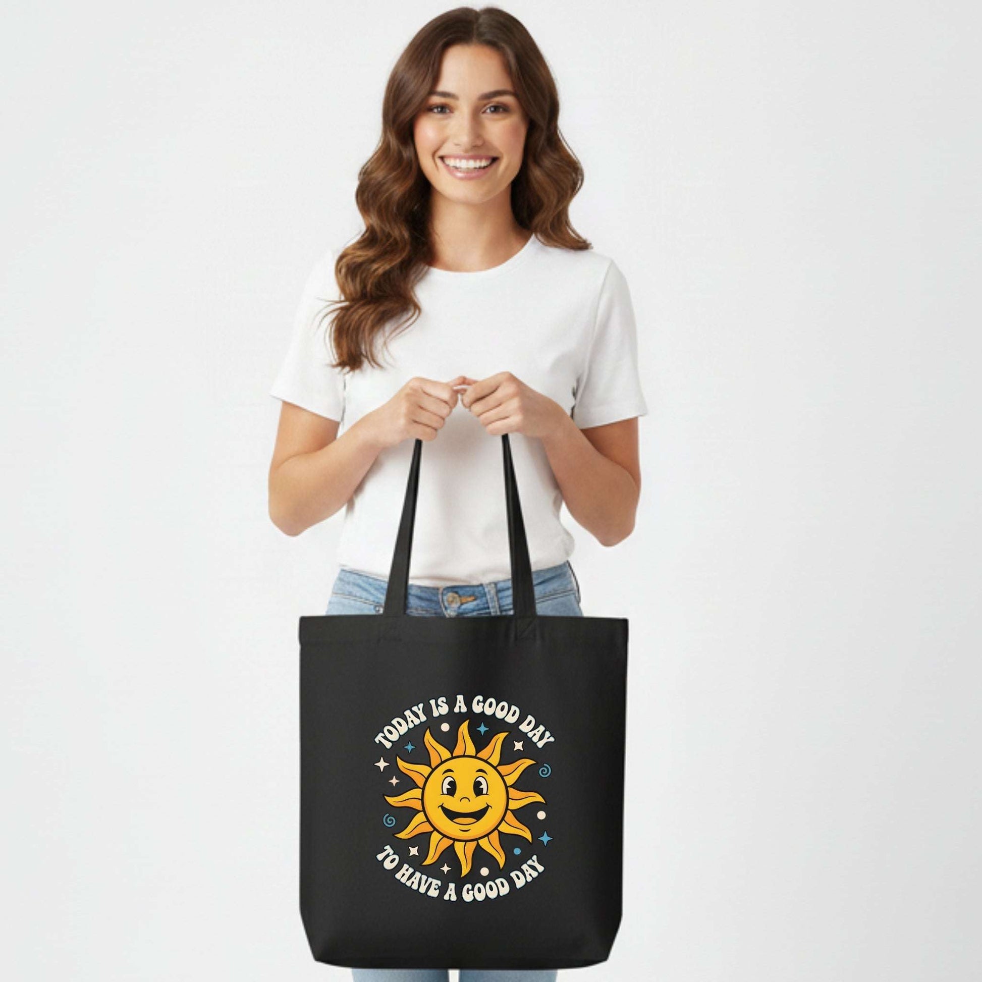 Tote Bag with Smiley