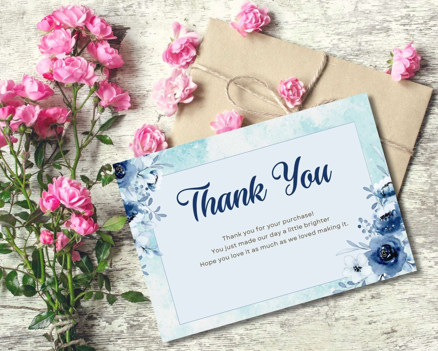 Thank you card