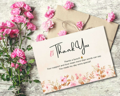 Thank you card