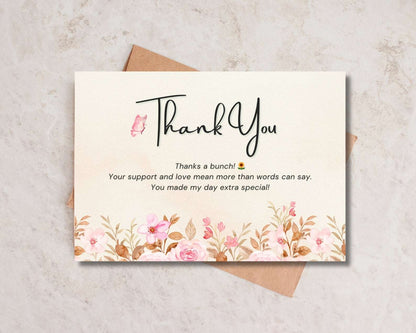 Thank you card