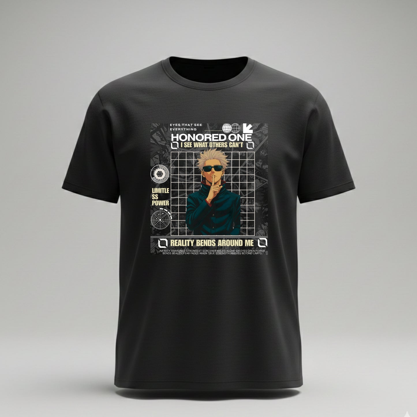 Anime Sorcerer Graphic Men’s T-Shirt