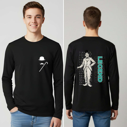Charlie Chaplin Legend Graphic Tee
