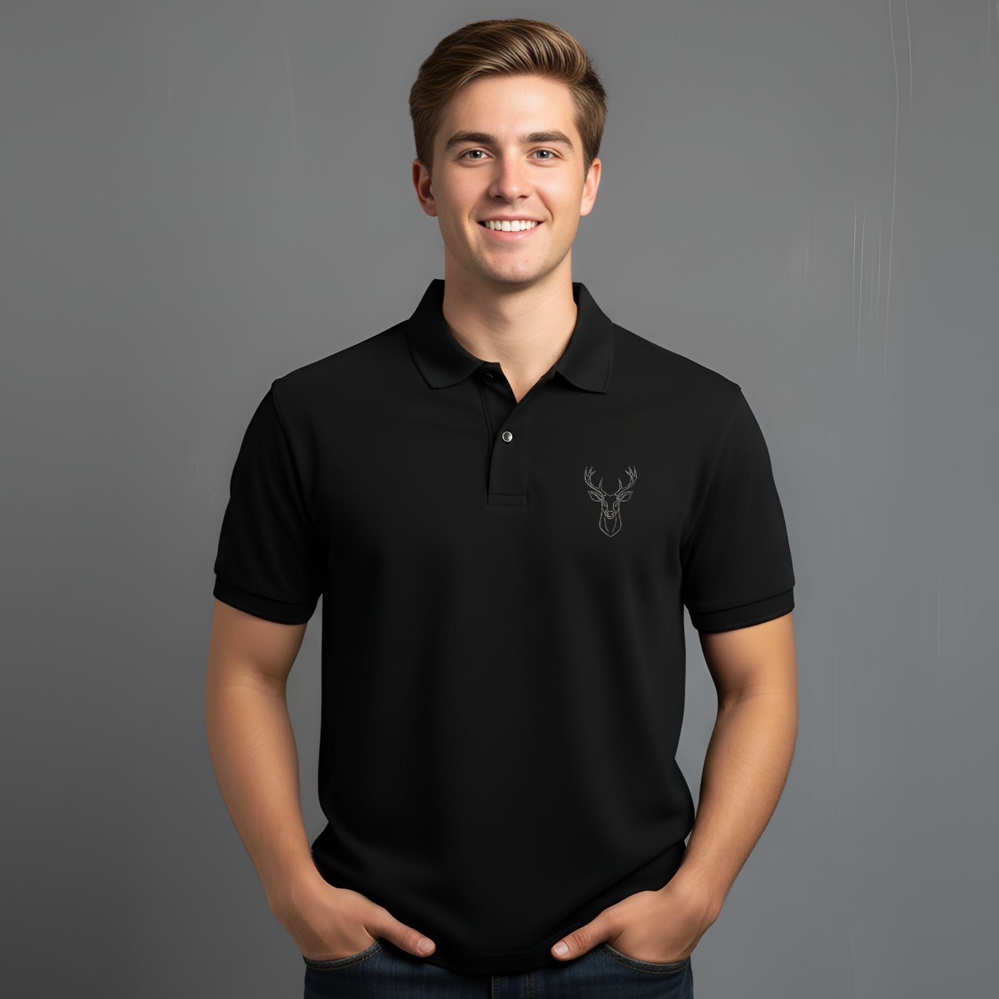 Deer Crest Polo - Artisianaura