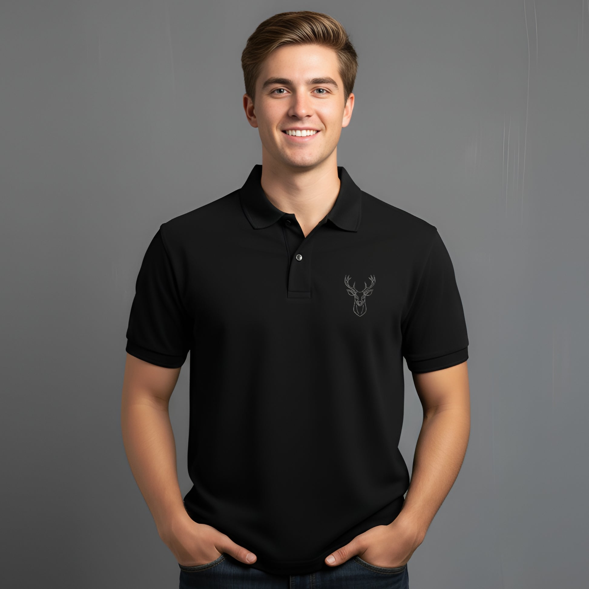 Deer Crest Polo - Artisianaura