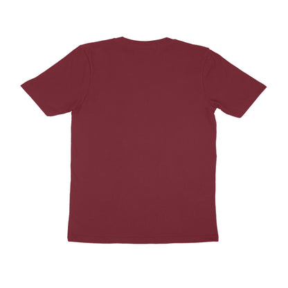Back View Maroon Ducktective T-Shirt – detective duck artwork on cotton tee