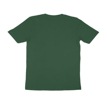 Back View Olive Green Ducktective T-Shirt – detective duck artwork on cotton tee