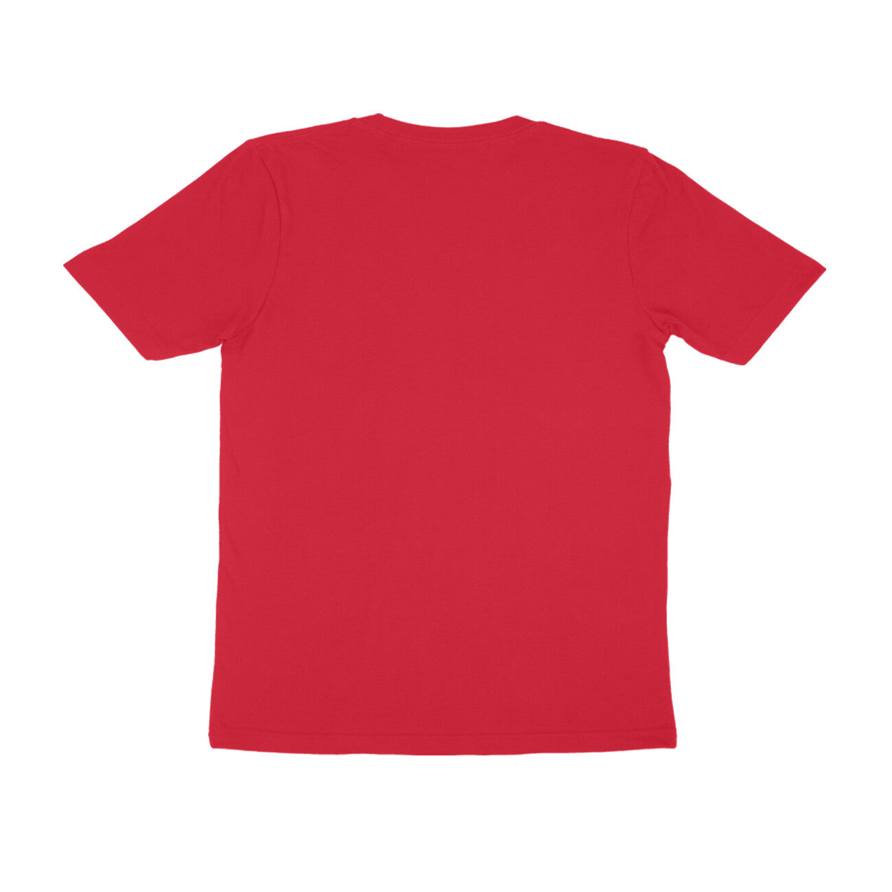 Back View Red Ducktective T-Shirt – detective duck artwork on cotton tee
