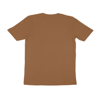 Back View Choclate Brown Ducktective T-Shirt – detective duck artwork on cotton tee