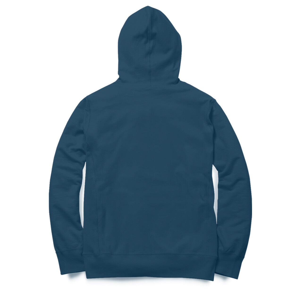 Artisianaura Vibes Are Off Men’s Hoodie back View - Navy Blue