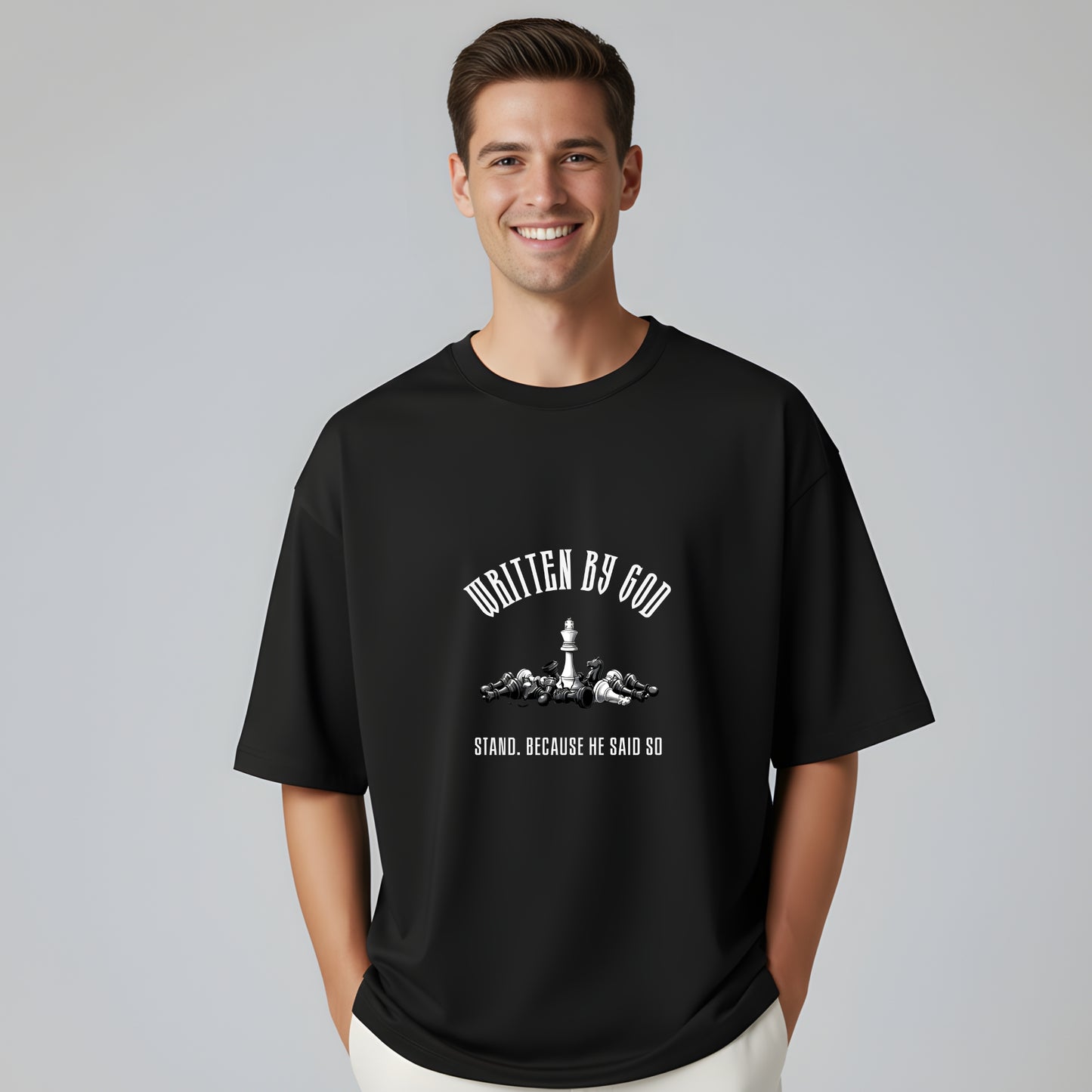 “Written by God” Motivational T-Shirt - Artisianaura