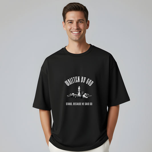 “Written by God” Motivational T-Shirt - Artisianaura
