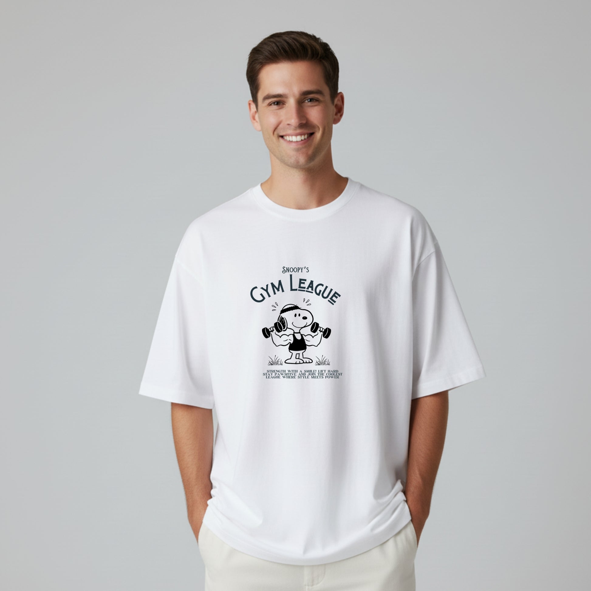 Snoopy’s Gym League T-Shirt - Artisianaura