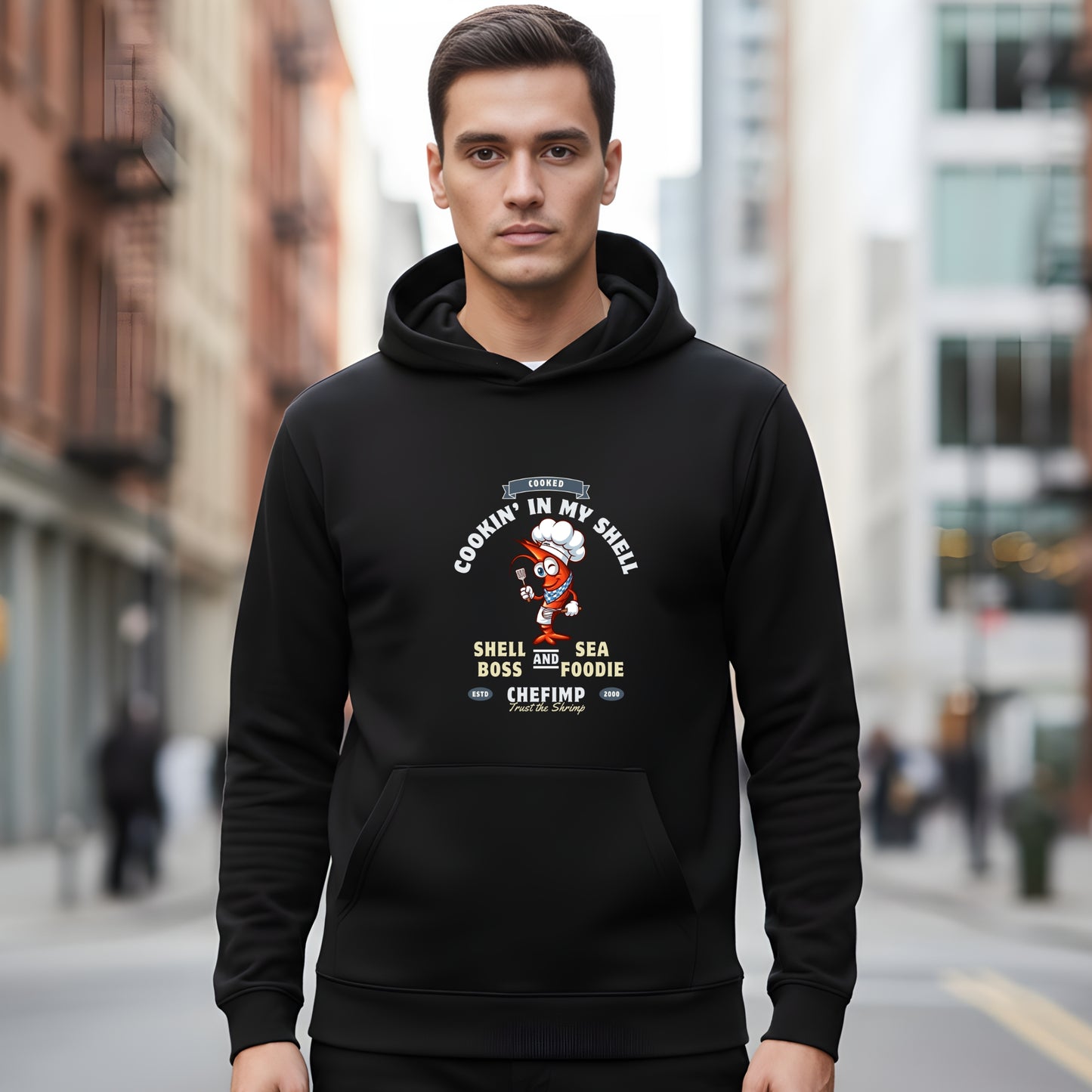 Cooking in My Shell Men’s Hoodie