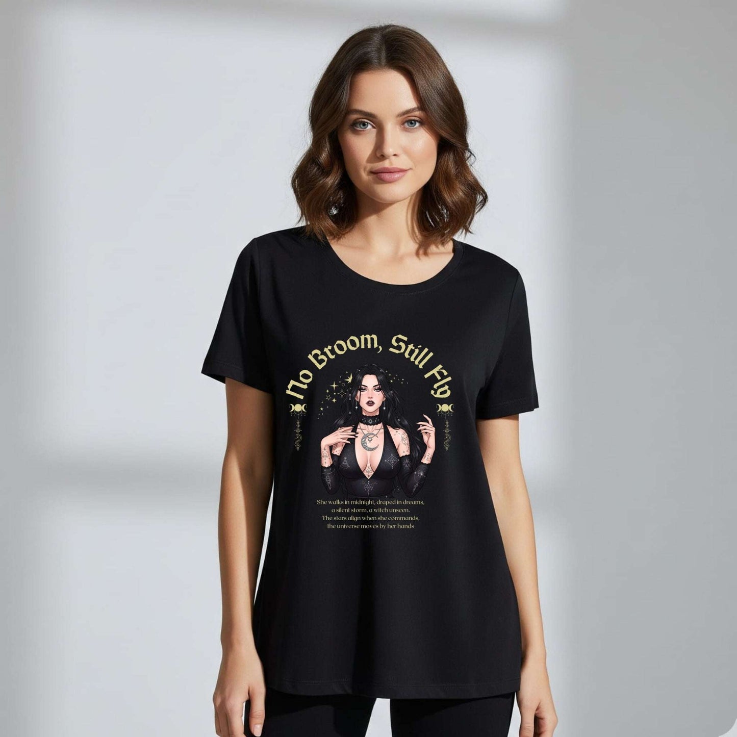 No Broom Still Fly T-Shirt