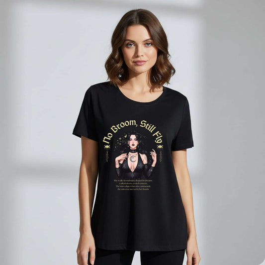 No Broom Still Fly T-Shirt